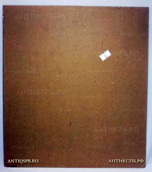 87. Этюд "Портрет пионера". Картон, масло. Художник: Бантиков А.С. СССР. Сер. XX века.